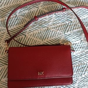 Michael Kors Maroon Crossbody